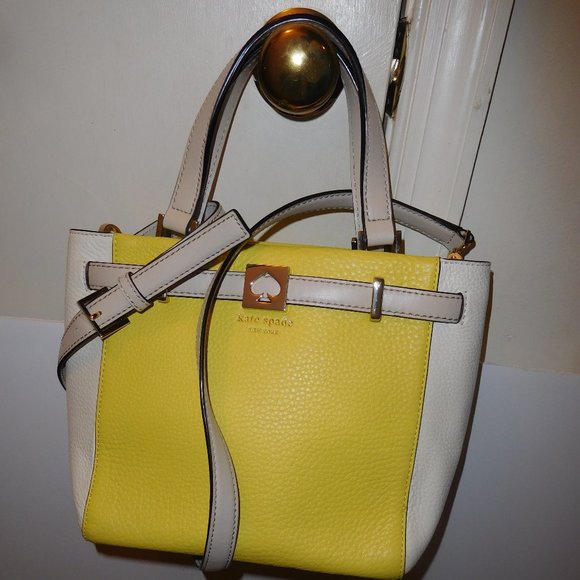 Kate Spade New York Leo Houston Street Two Tone Handbag - Picture 4 of 11